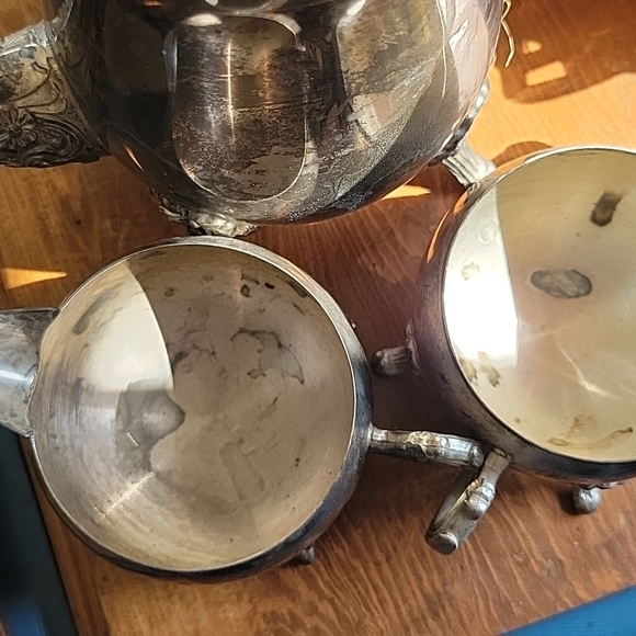 Silver Plated Tea Set - Picture 6 of 6